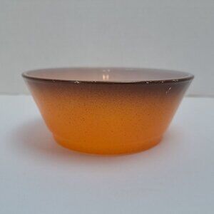 Anchor Hocking Fire King Ombré Brown 5" wide Bowl